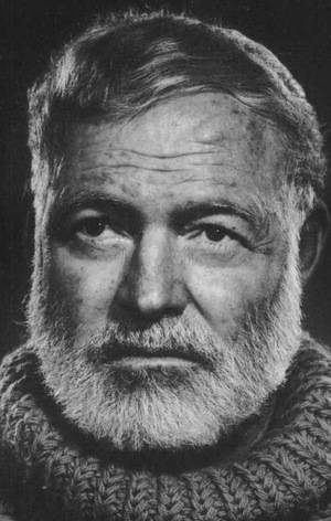 Портрет Эрнест Хемингуэй